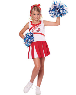 High School Cheerleader Girls Costume