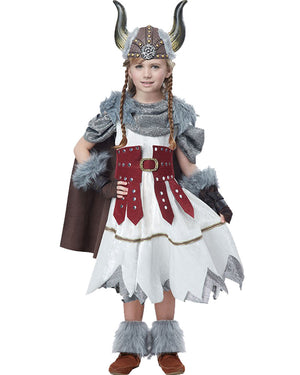 Valorous Viking Girls Costume