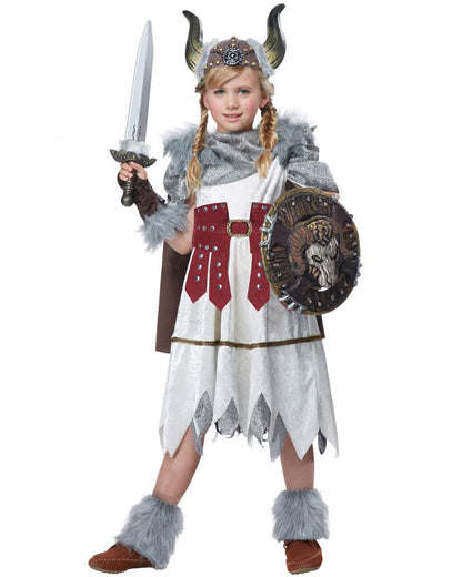 Valorous Viking Girls Costume