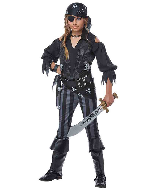 Rebel Pirate Girls Costume