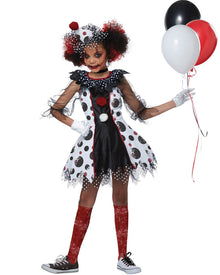 Creepy Clown Girls Halloween Costume