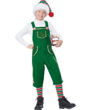 Toymaker Elf Boys Christmas Costume
