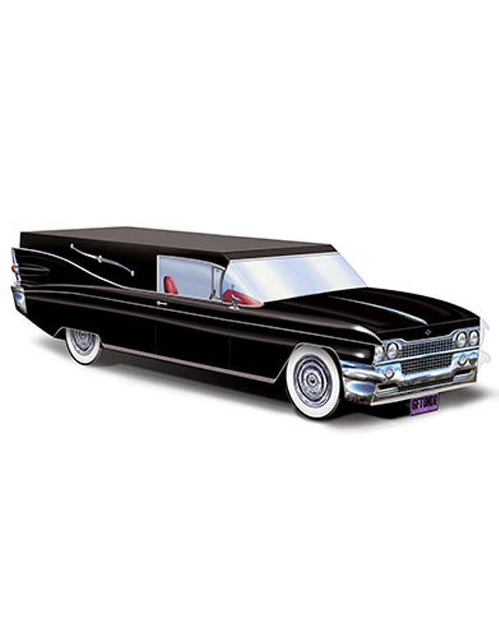 Black Hearse Centrepiece 35cm