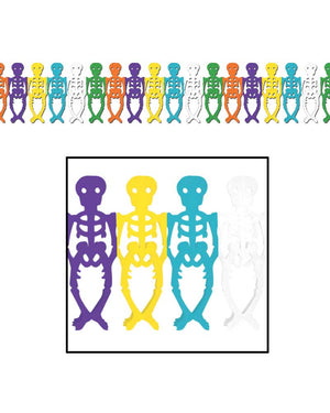 Day of the Dead Tissue Garland 3.6m