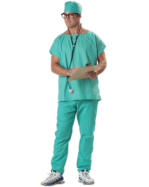 Doctors Scrubs Adult Costume