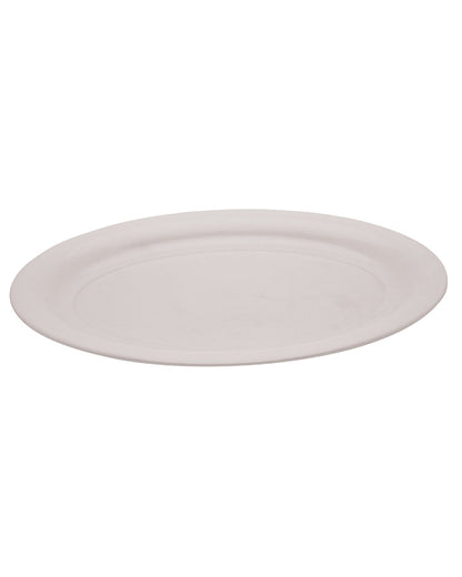 White 40cm Oval Tray