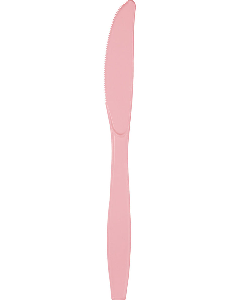Classic Pink Premium Knives Pack of 24