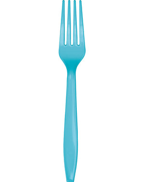 Bermuda Blue Premium Forks Pack of 24