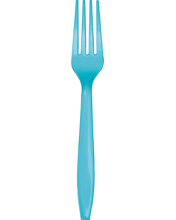 Bermuda Blue Premium Forks Pack of 24