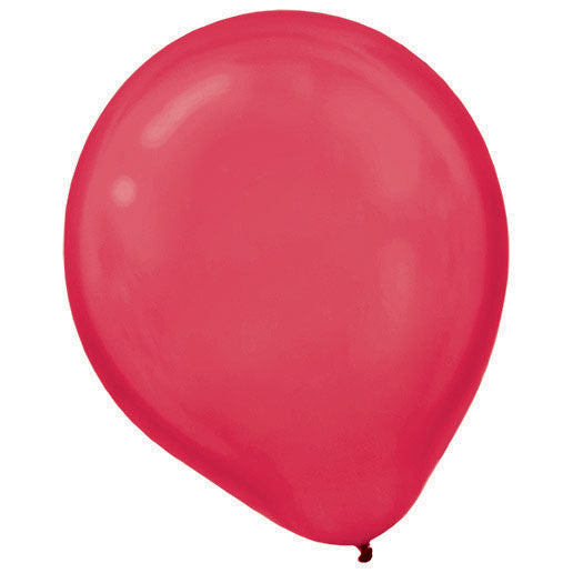 Apple Red Pearl 30cm Latex Balloon Pack of 15