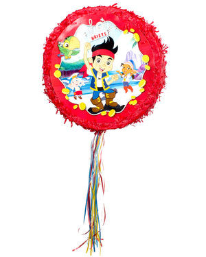 Jake and the Neverland Pirates Party Pull or Whack Pinata