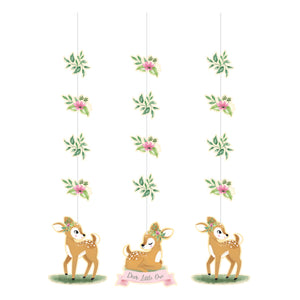 Deer Little One Hanging Decorations Pack of 3