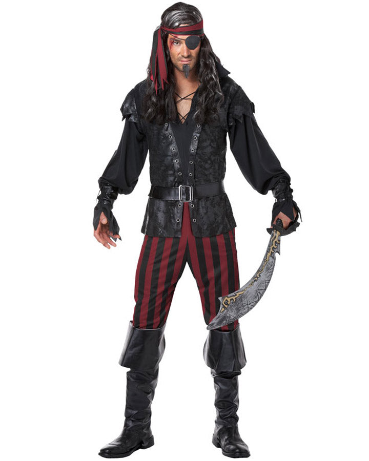 Ruthless Rogue Pirate Adult Couples Costume