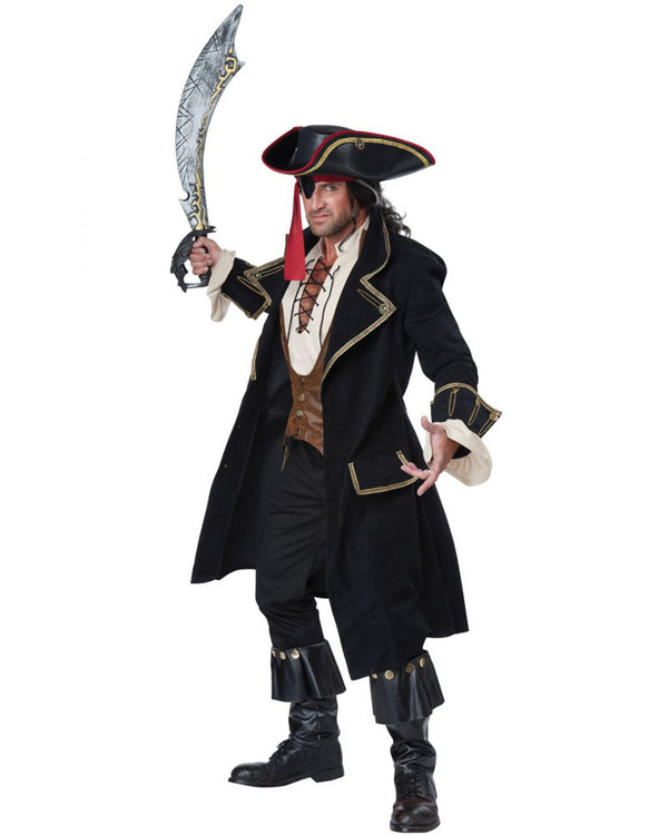 Pirate Captain Deluxe Mens Costume