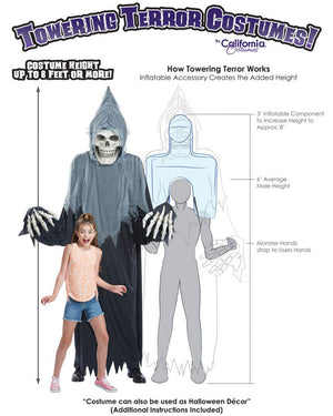 Towering Terror Reaper Mens Costume or Hanging Prop 6m