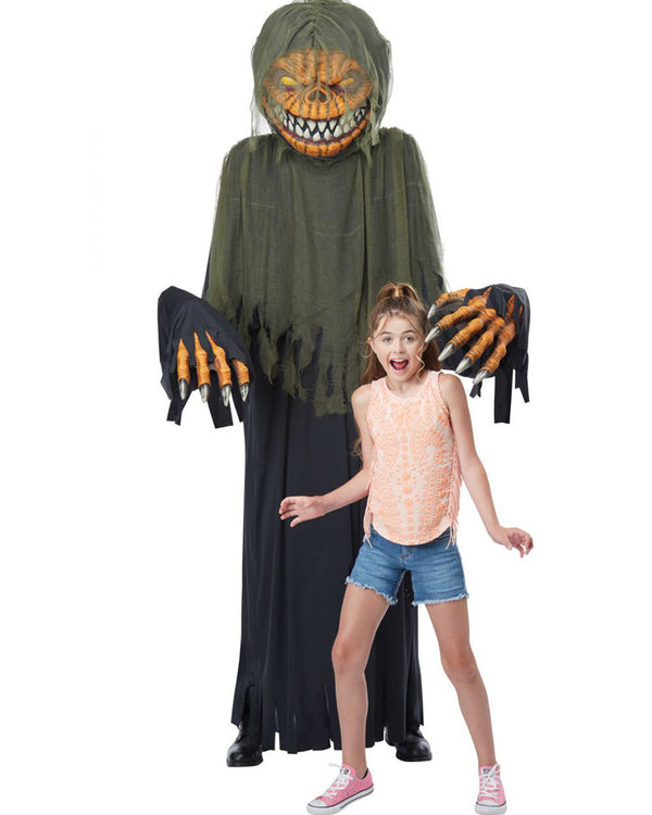 Towering Terror Pumpkin Adult Costume or Hanging Prop 6m