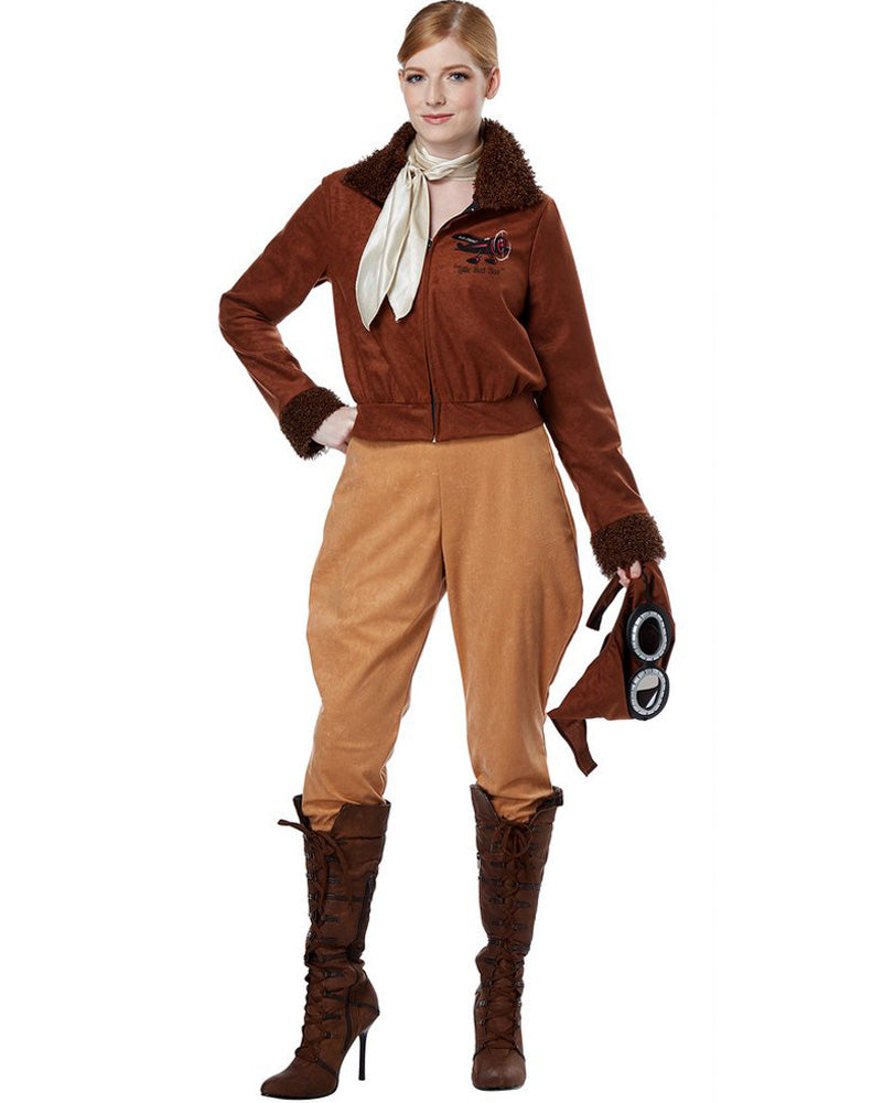 Aviator Womens Costume