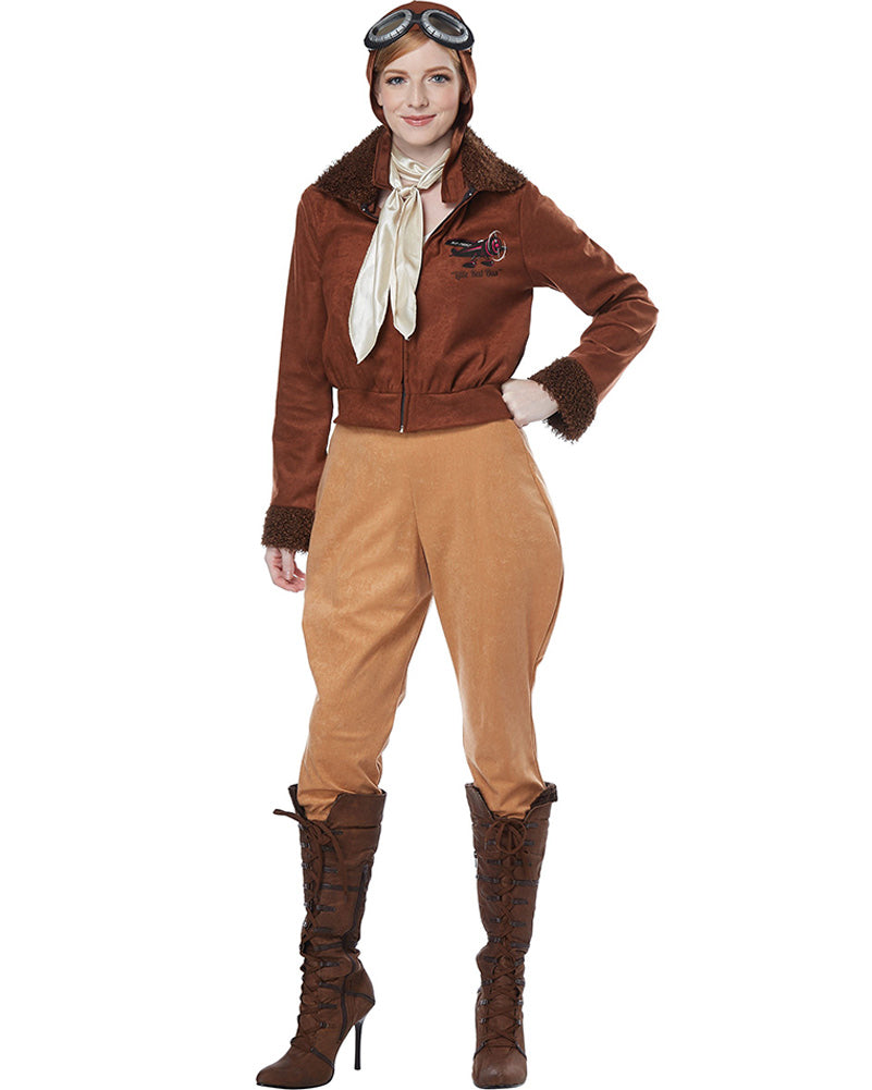 Aviator Womens Costume
