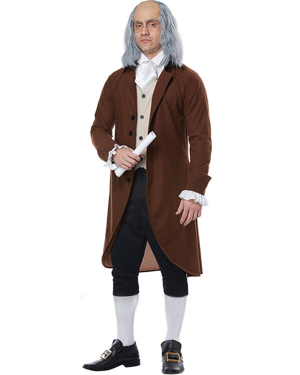 Benjamin Franklin Mens Costume