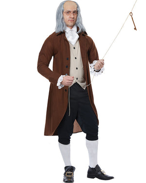 Benjamin Franklin Mens Costume