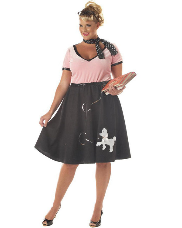 50s Sweetheart Womens Plus Size Costume