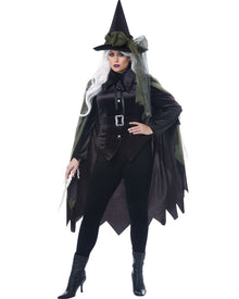 Gothic Witch Plus Size Womens Halloween Costume