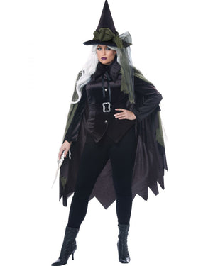 Gothic Witch Plus Size Womens Costume