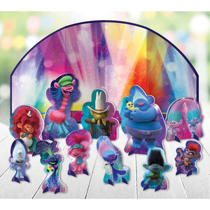 Trolls 2 Table Decorating Kit Pack of 12