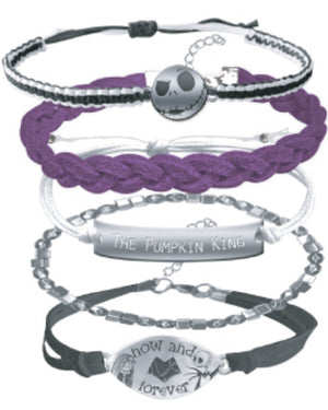 Disney The Nightmare Before Christmas Now and Forever Bracelet Set