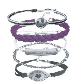 Disney The Nightmare Before Christmas Now and Forever Bracelet Set