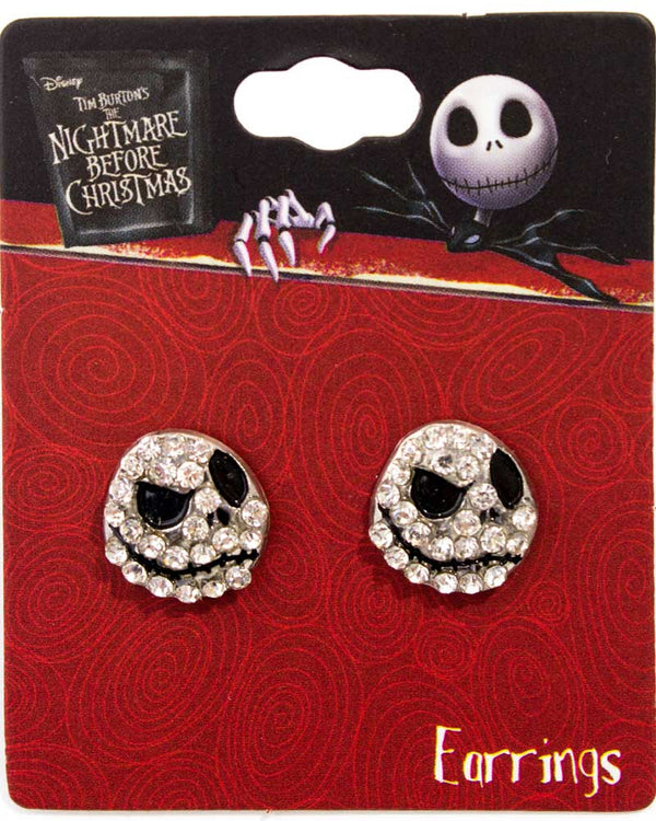 Disney The Nightmare Before Christmas Jack Crystal Earrings