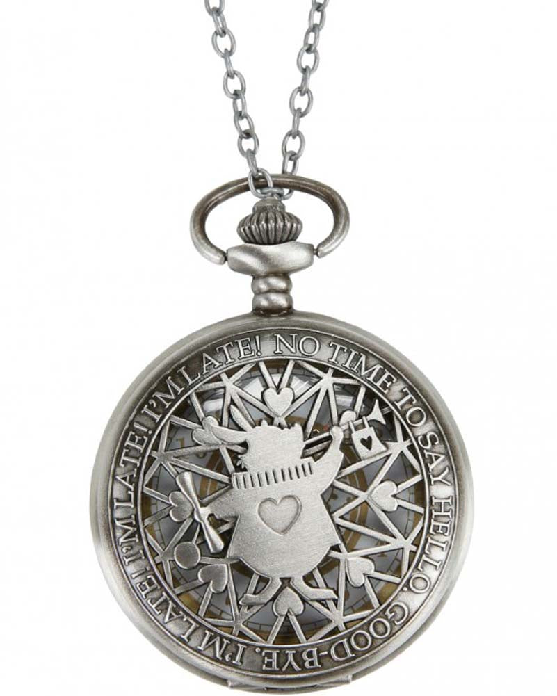 Disney Alice in Wonderland Pocket Watch Necklace