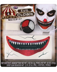 Killer Clown Halloween Makeup Kit