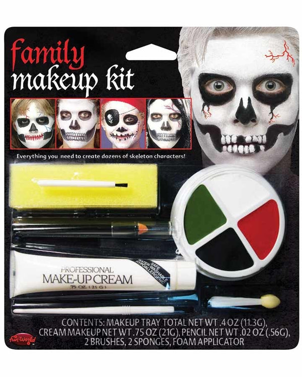 Skull Family Makeup Kit