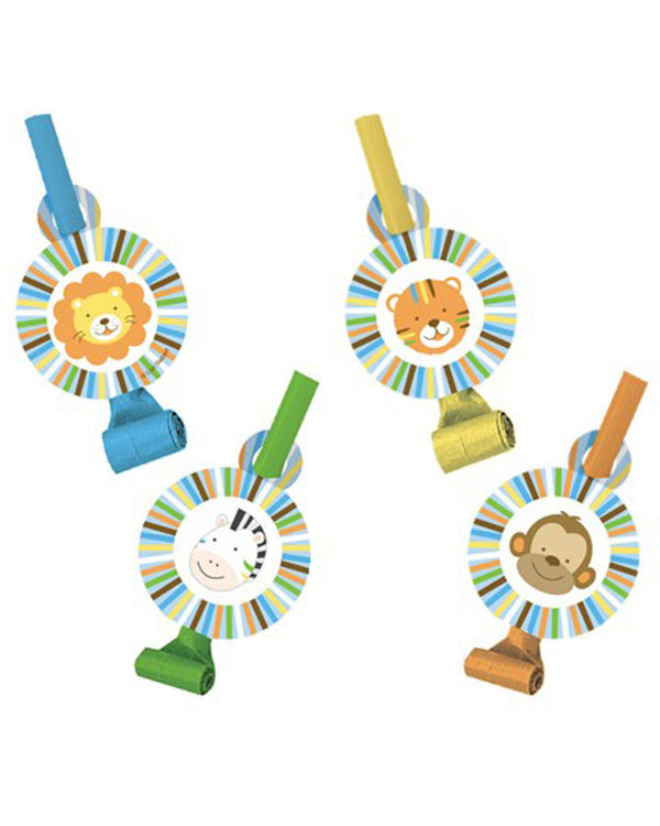 Sweet At One Boys Blowers Pack of 8