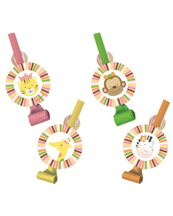 Sweet At One Girls Blowers Pack of 8