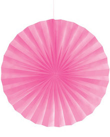 Candy Pink Paper Fan