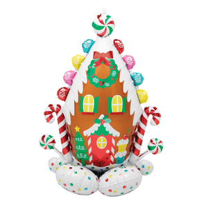 Christmas AirLoonz Gingerbread House Balloon