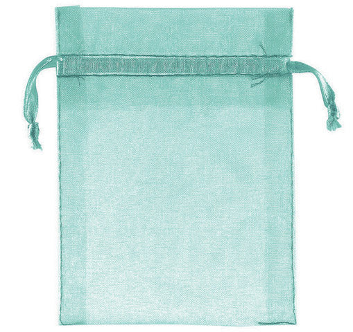 Organza Bags 24 Pack - Robins Egg Blue Pack of 24