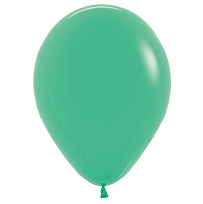 Sempertex 30cm Fashion Green Latex Balloons 030, 100PK Pack of 100