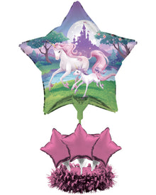 Unicorn Fantasy Balloon Centrepiece Kit