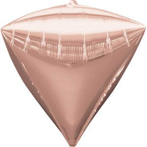UltraShape Diamondz Rose Gold Balloon