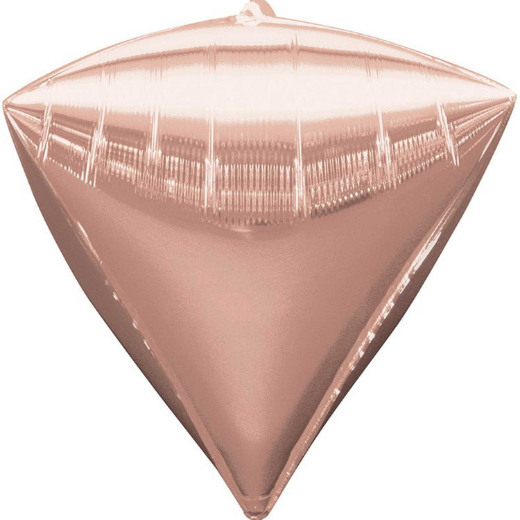 UltraShape Diamondz Rose Gold Balloon