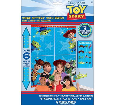 Disney Toy Story 4 Scene Setter with Props Pack of 16