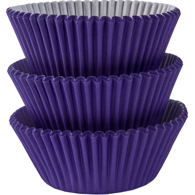 Cupcake Cases New Purple Pack of 75