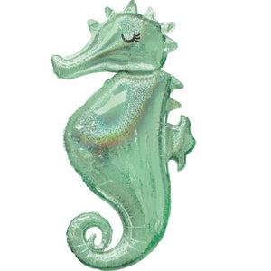 SuperShape Holographic Mermaid Wishes Seahorse P40