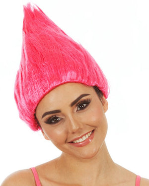 Troll Doll Style Pink Wig
