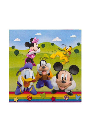 Disney Mickey Mouse Lunch Napkins Pack of 16