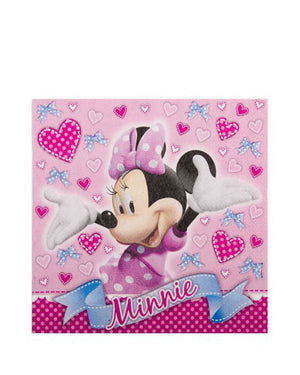 Disney Minnie Mouse Lunch Napkins Pack of 16