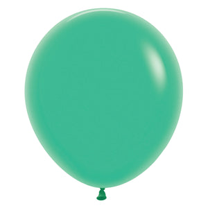 Sempertex 45cm Fashion Green Latex Balloons 030 6PK Pack of 6